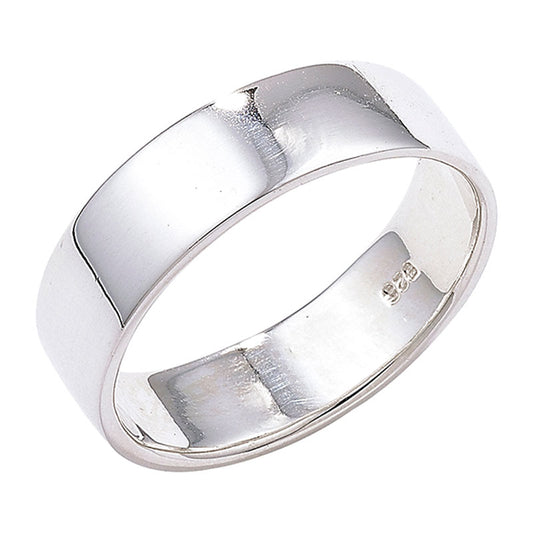 Brand new Sterling Silver Men's wedding band ring