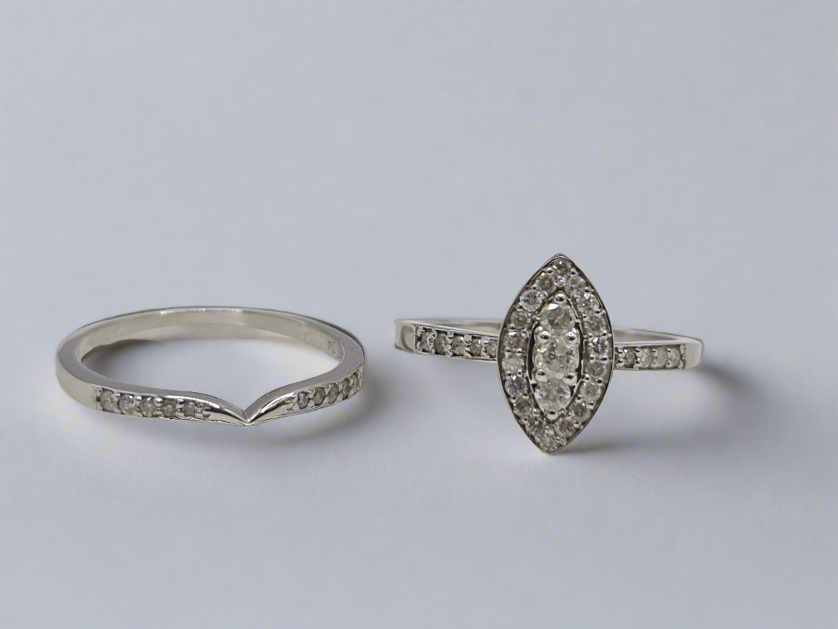 Brand New Bridal Diamond ring set